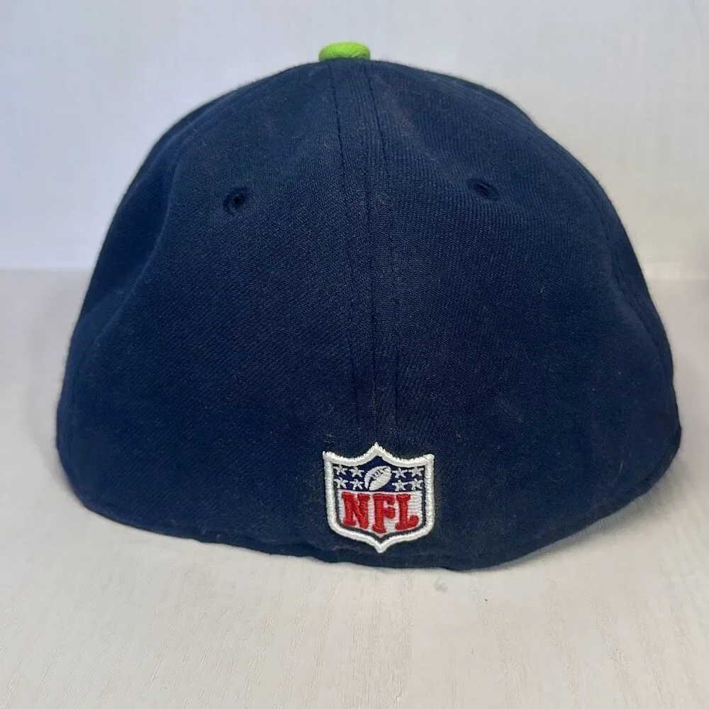 NFL Seattle Seahawks Fitted Hat 7‎ 1/4 New Era 59Fifty